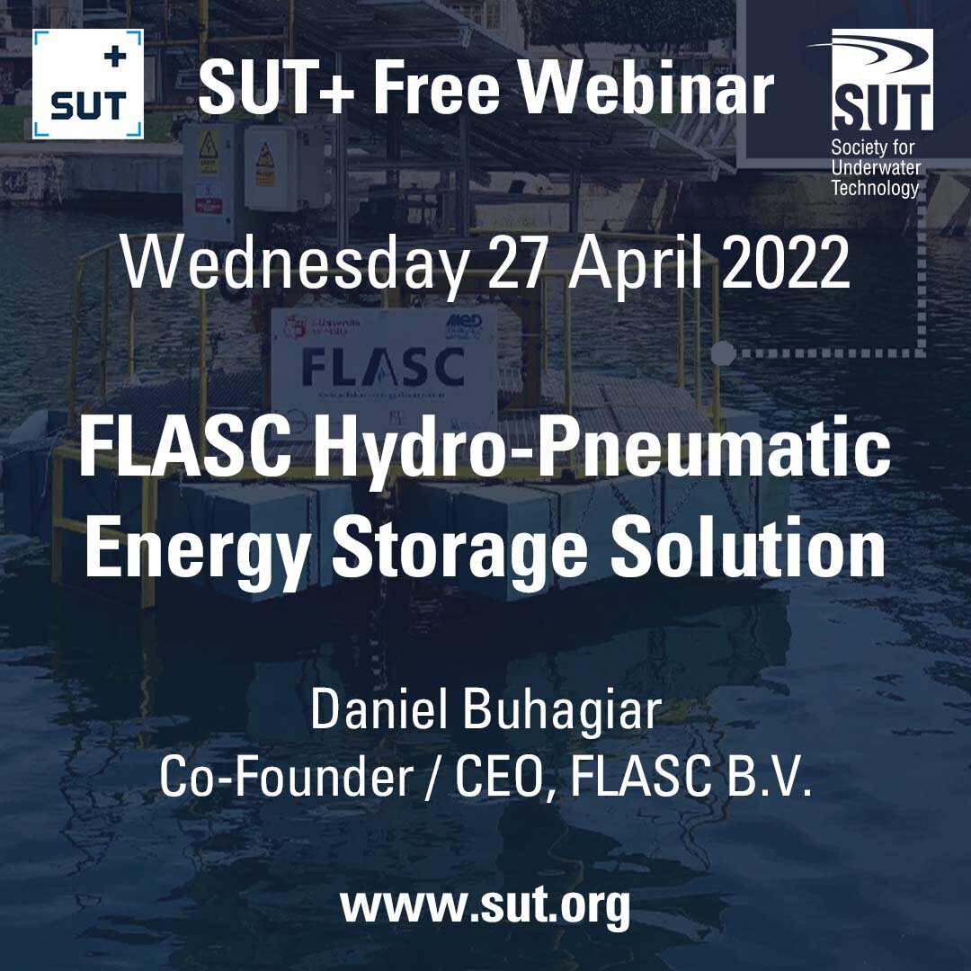 SUT+ Webinar - FLASC Hydro-Pneumatic Energy Storage Solution