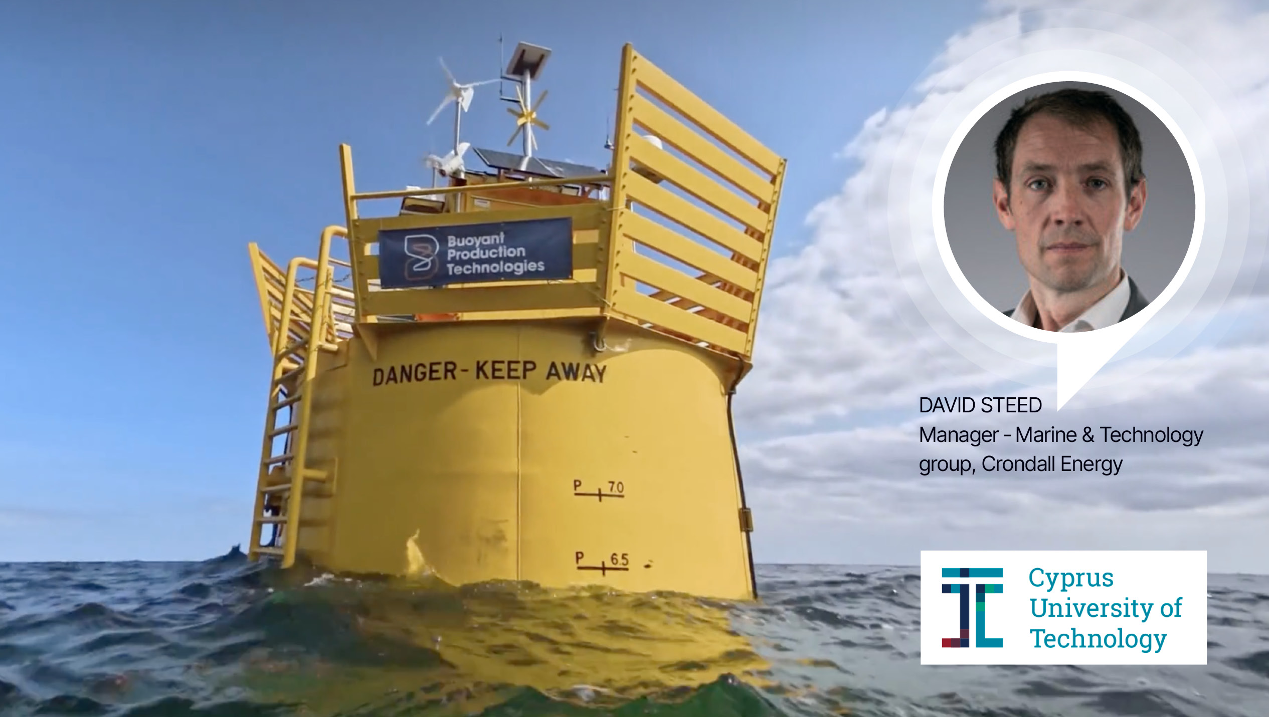 Technical Seminar: BPT NUF Utility Buoy: Offshore Testing and Technology Readiness